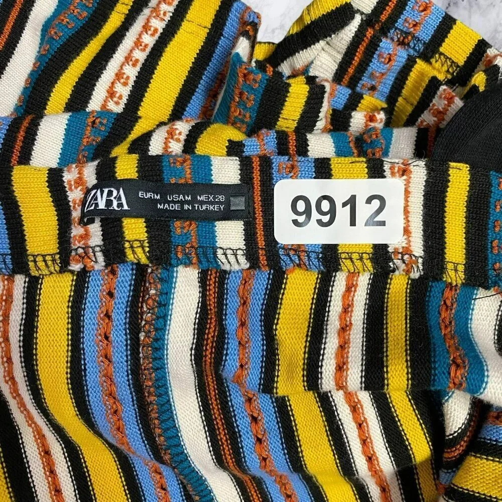Zara Striped Knit Romper
